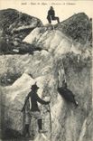 Vintage Postcard Drives out In the Alps Chasseurs of chamois SIGNAL