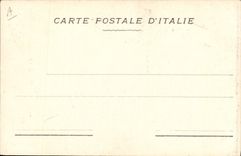 Postal Caza Traje Calabrese Cazador