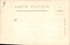 TARJETA FOTO Caza Cazador Emile Delchaye