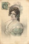 CPA Fantaisie Illustrateur Femme 