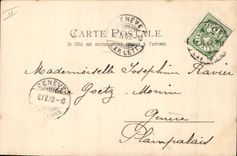 CPA Fantaisie Illustrateur Femme Moutons 