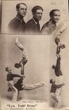 CPA Les Volt Eros Equilibristes Acrobates 