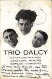 CPA Trio Dalcy Jongleurs rapides Serieux comiques 