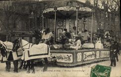 CPA Carnaval d'Aix Manege Carnavalesque 
