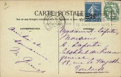 CPA Kiosque La Garenne Colombes Le square 