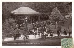 CPA Kiosque Paris Parc Montsouris La musique militaire 