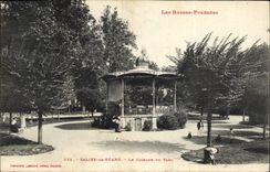 CPA Kiosque Salies de Bearn Le kiosque du parc 