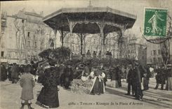 CPA Kiosque de la place d'armes Toulon 