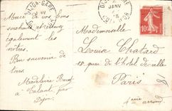 CPA Fantaisie Homme Musique 