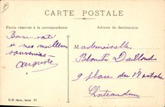CPA Chien Chiens Femme 