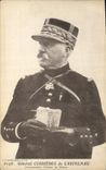 CPA Militaria General Currieres de Castelnau Commandant l'armee de Nancy 