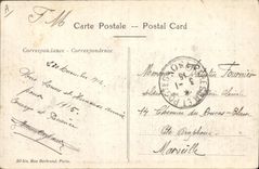 Vintage Postcard General Militaria C of Castelnau