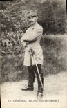 CPA Militaria Le general Francais Humbert 