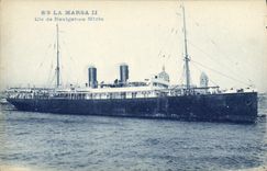 CPA Bateau SS La Marsa II Cie de Navigation Mixte 