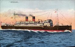 CPA Bateau Mendoza 