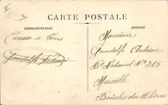 CPA Bateau Marechal Bugeaud par grosse mer dans le Golfe de Lion 