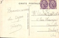 CPA Cloche Dijon Horloge de Jacquemart 