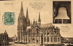 Vintage Postcard Bell Coln Dom Kaiserglocke