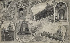 CPA Cloche Sacre Coeur de Montmartre Paris 