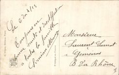 CPA Cloche Salon 1913 Bunel Le tocsin sonnait toujours 