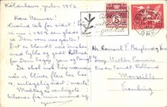 CPA Cloche Enfants Vignette Danemark Denmark 