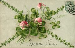 CPA Fantaisie Fleurs 