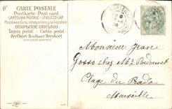 CPA Fantaisie Fleurs Colombe Automobile 