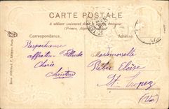 CPA Fantaisie Fleurs 