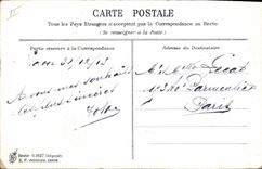 CPA Fantaisie Fleurs Colombes 