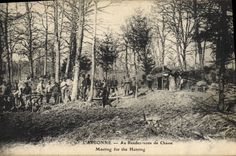 CPA Chasse L'Argonne Au rendez vous de Chasse Chasseurs 