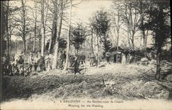 CPA Chasse L'Argonne Au rendez vous de Chasse Chasseurs 