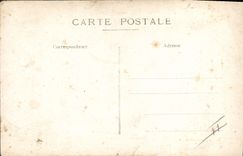 CARTE PHOTO Chasse Enfant Singe Lapins 