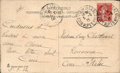 Postal Fantasia Ilustrador Barco pesquero