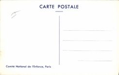 CPA Fantaisie Illustrateur Enfants Refugies 