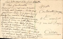 Postal Fantasia Ilustrador Cisnes Paisaje