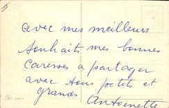 Postal Fantasia Ilustrador Caballo