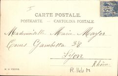 Postal Fantasia Ilustrador Mujer Conejo Ovejas 1 de abril Pescado