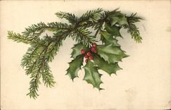 Postal Fantasia Ilustrador Acebo