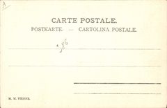 Postal Fantasia Ilustrador Mujeres Barco