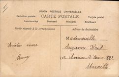 CPA Enfant Au clair de la lune