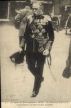Vintage Postcard Militaria the French Marshal Ordering in chief English army