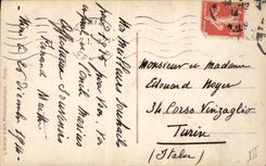 Vintage Postcard General Militaria of Caselnau