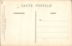 CPA Militaria Entre Nieuport et Dunkerque Roi Albert et la reine Elisabeth