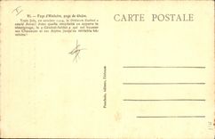 Vintage Postcard Militaria Photographs page of log book of general Barbot reporting the defense of Arras