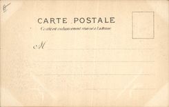 Vintage Postcard Militaria the general one Shakes Departure the volunteers