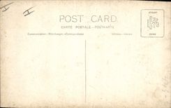 Vintage Postcard Militaria Canon Soldier