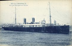 CPA Bateau SS La Marsa II Cie de Navigation Mixte 