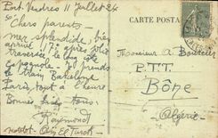 CPA Bateau Mustapha II Cote Vermeille