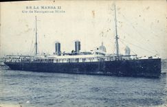CPA Bateau SS La Marsa II Cie de Navigation Mixte 