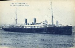 CPA Bateau SS La Marsa II Cie de Navigation Mixte 